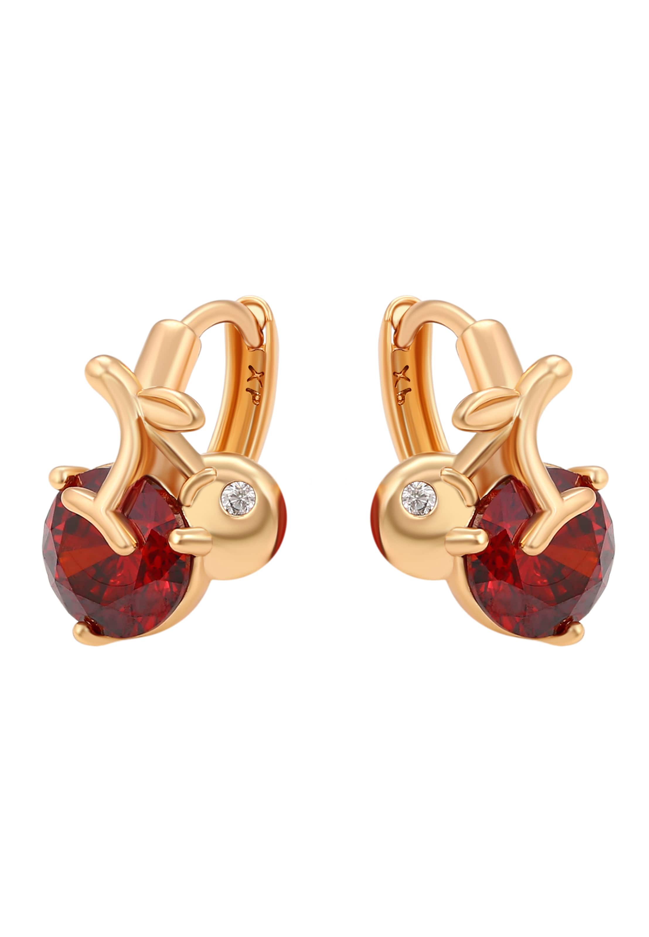 NAEMI Earrings in Gold: front