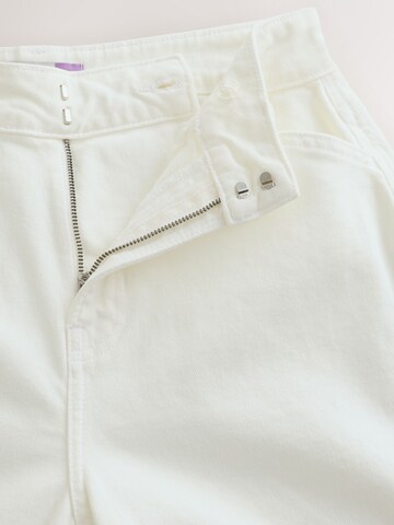 Barrel Jean Next en blanc