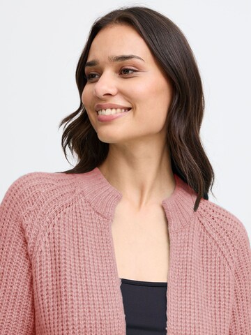 Fransa Knit cardigan 'Beverly' in Pink