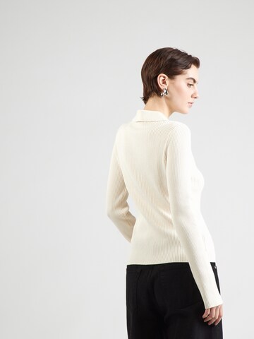 OBJECT Pulover 'OBJKELLY' | bela barva