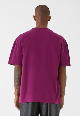 9N1M SENSE Majica 'Blank' | vijolična barva