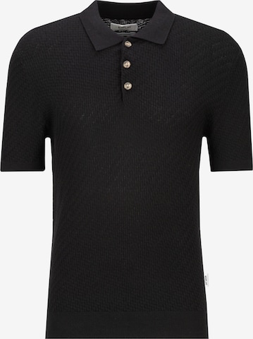 REPLAY Poloshirt in Schwarz: Vorderseite