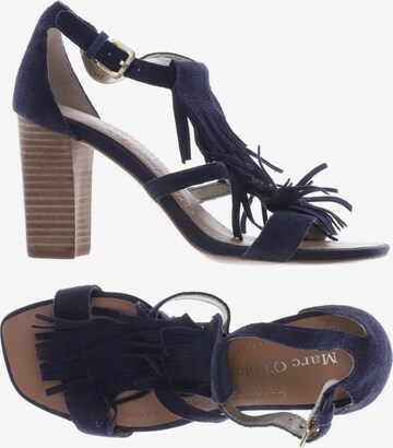 Marc O'Polo Sandalen 37 in Blau: predná strana