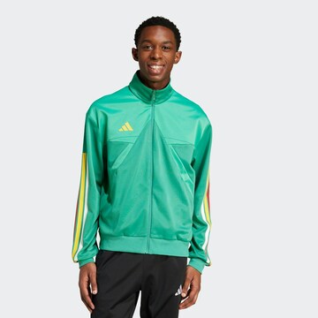 Vestes d’entraînement 'House of Tiro' ADIDAS SPORTSWEAR en vert : devant