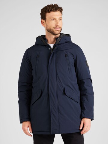 Parka mi-saison MEXX en bleu : devant