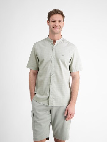 LERROS Regular fit Overhemd in Groen: voorkant