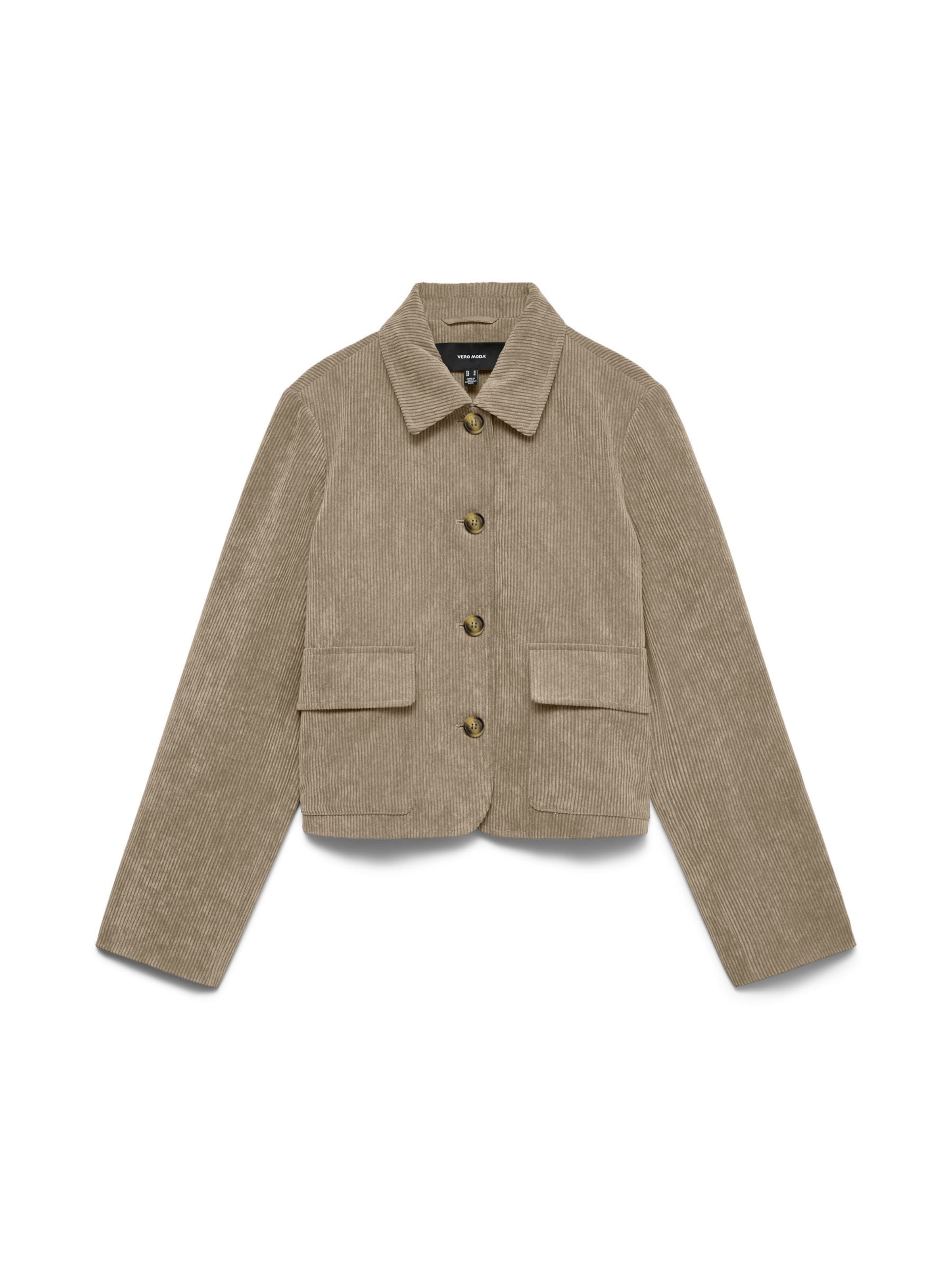 Veste mi-saison 'VMBabyrainiekelly' VERO MODA en beige : devant