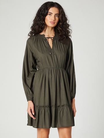Guido Maria Kretschmer Collection Shirt Dress 'Milly' in Green: front