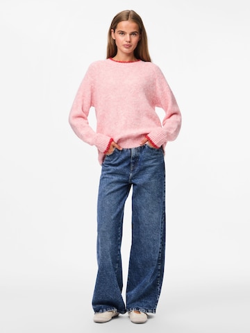 Pull-over 'PCIVY' PIECES en rose