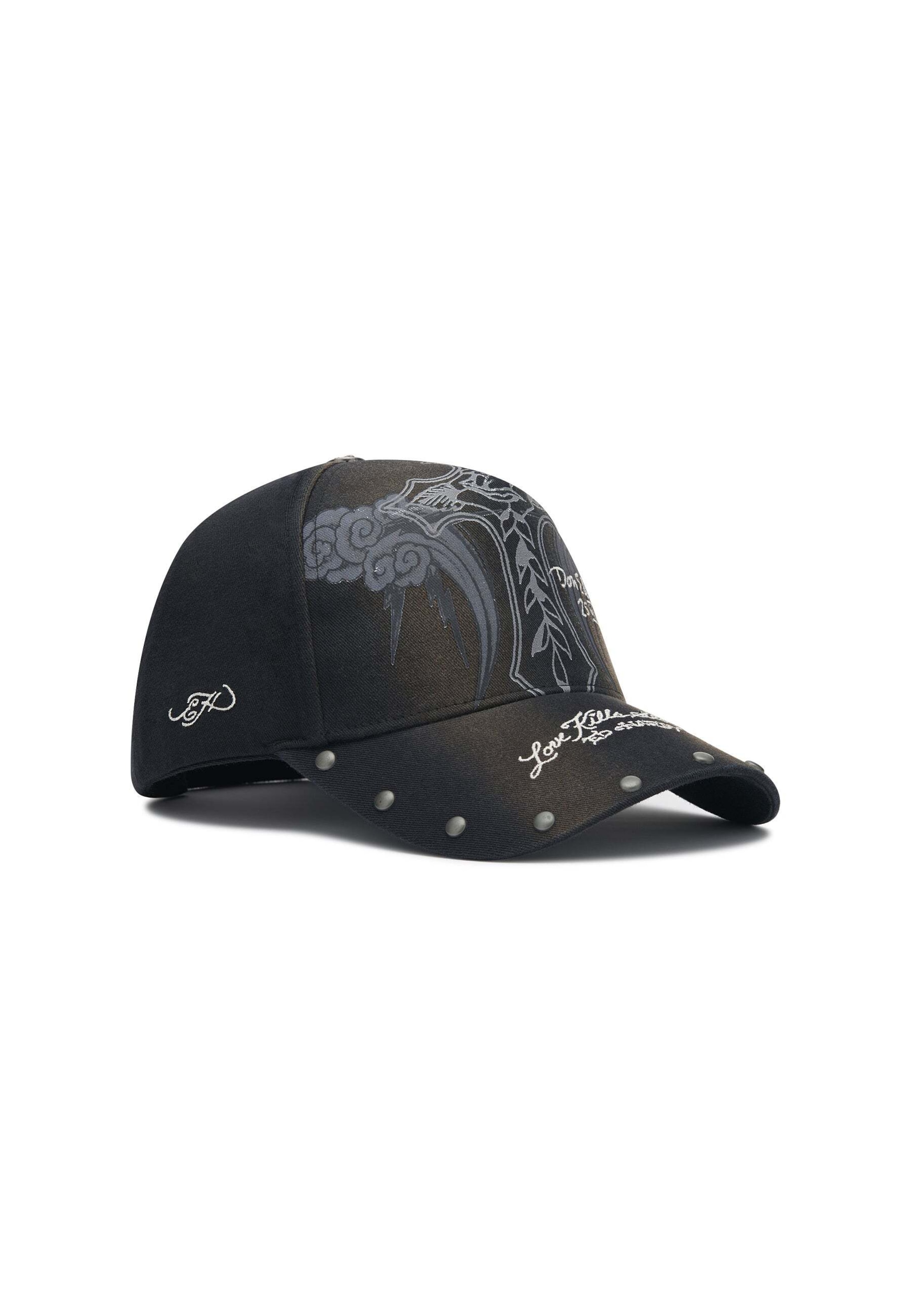 Ed Hardy Keps i svart