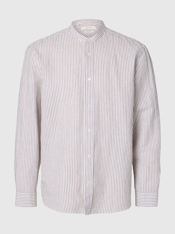 Regular fit Camicia 'SLHClay' di SELECTED in bianco: frontale