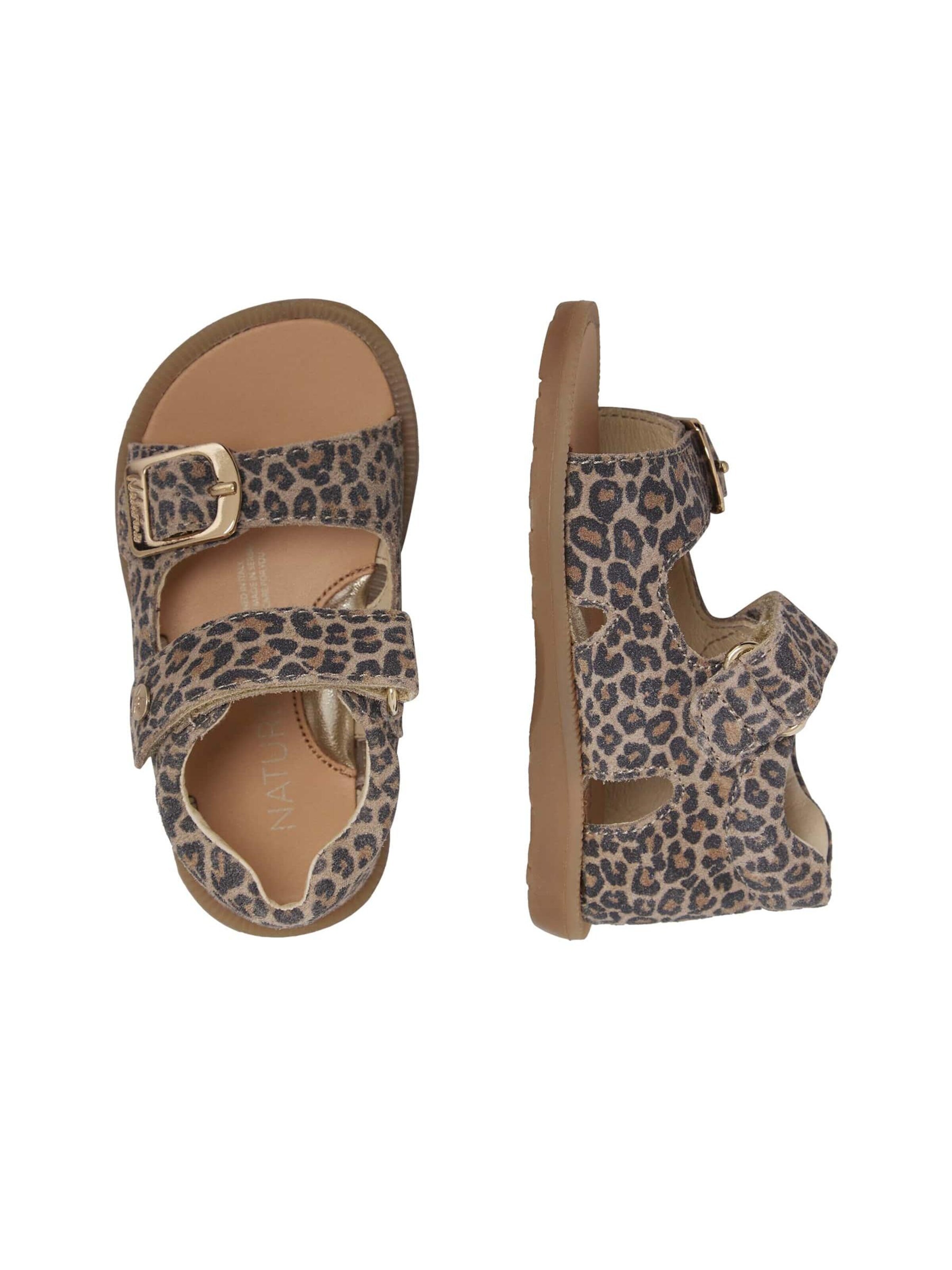 NATURINO Sandal 'REVION' in Brown