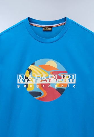 NAPAPIJRI - Camisa 'S-Valdor' em azul