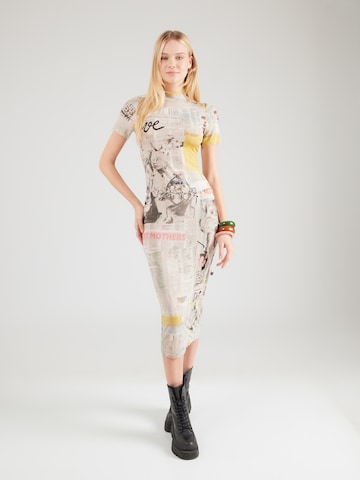 Robe Desigual en beige : devant