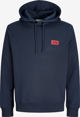 Sweat-shirt JACK & JONES en bleu : devant