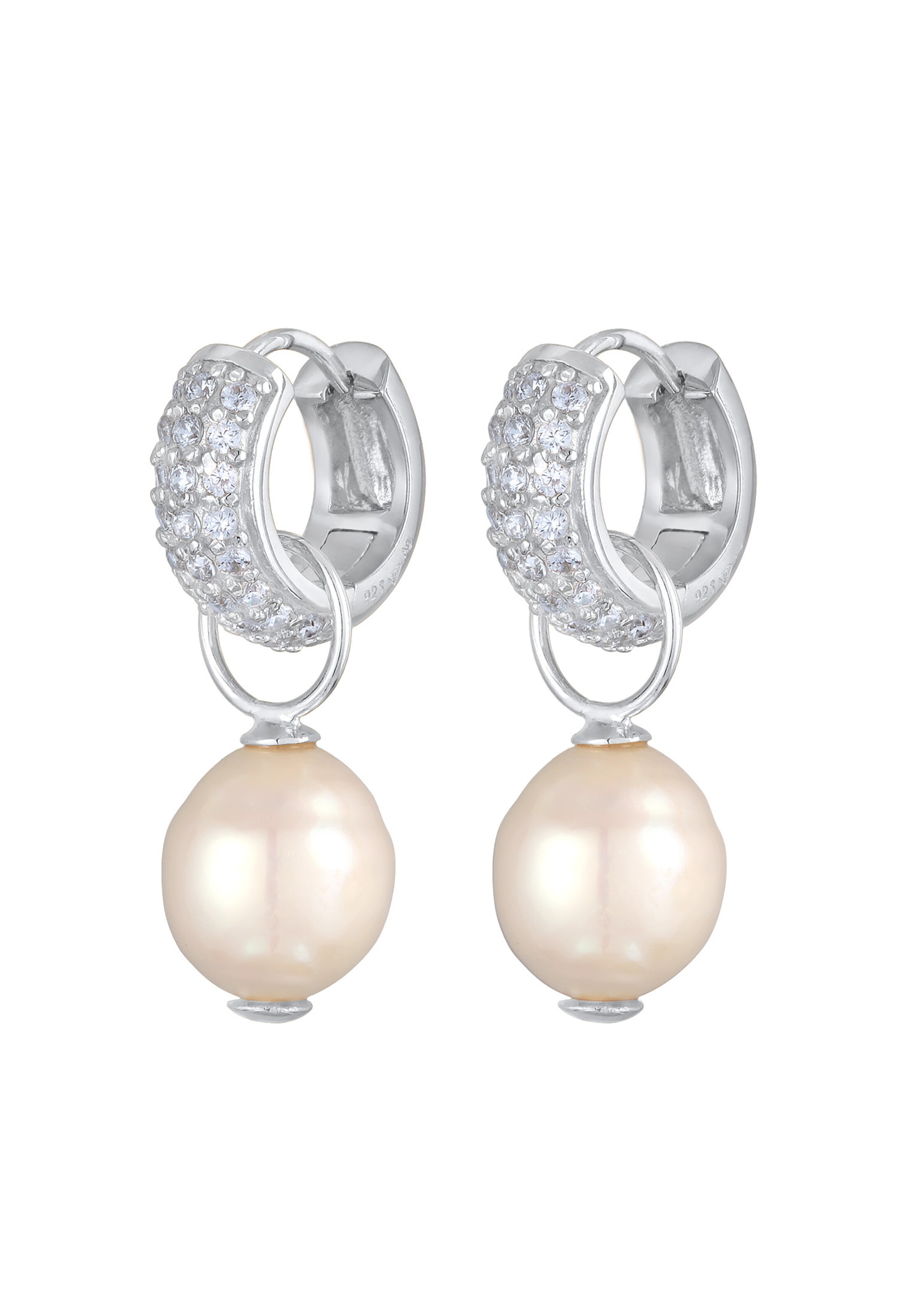 ELLI PREMIUM Oorbellen in Zilver: voorkant