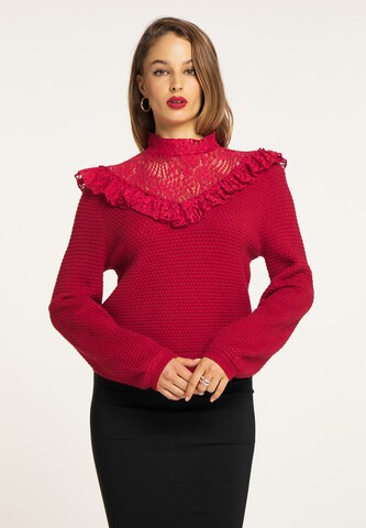 faina Pullover in Rot: predná strana