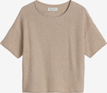 Pull-over Marc O'Polo en beige : devant