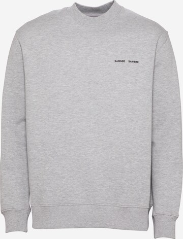 Sweat-shirt 'Norsbro' Samsøe Samsøe en gris : devant