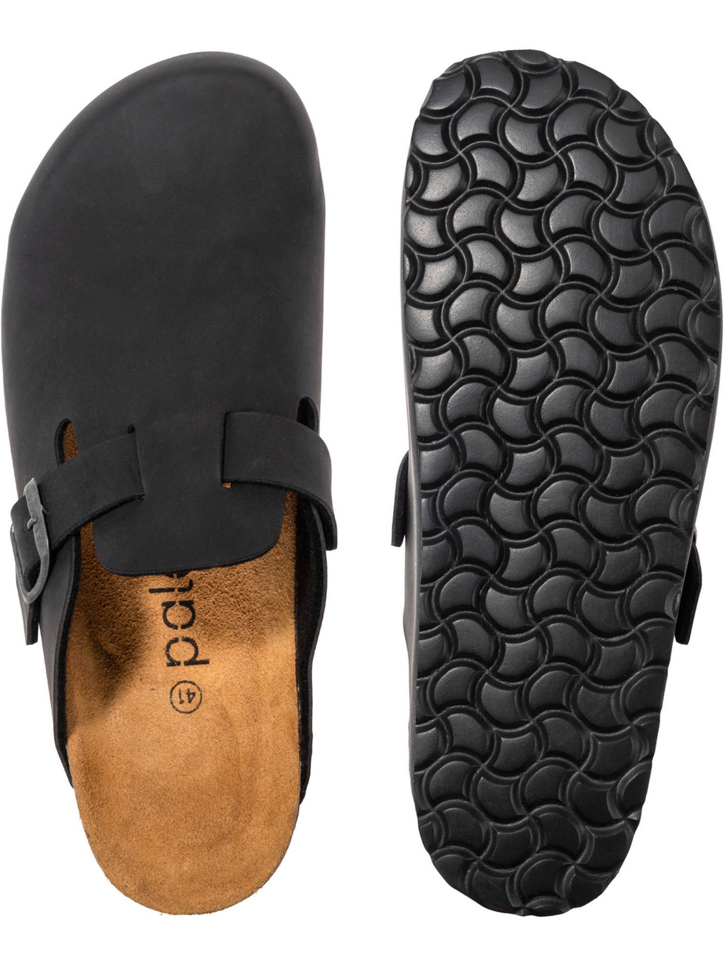 Palado Clogs 'Kiel' in Schwarz
