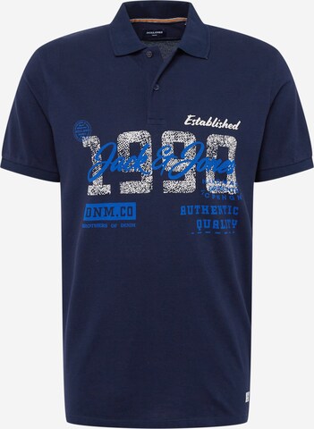 T-Shirt 'LAKE' JACK & JONES en bleu : devant