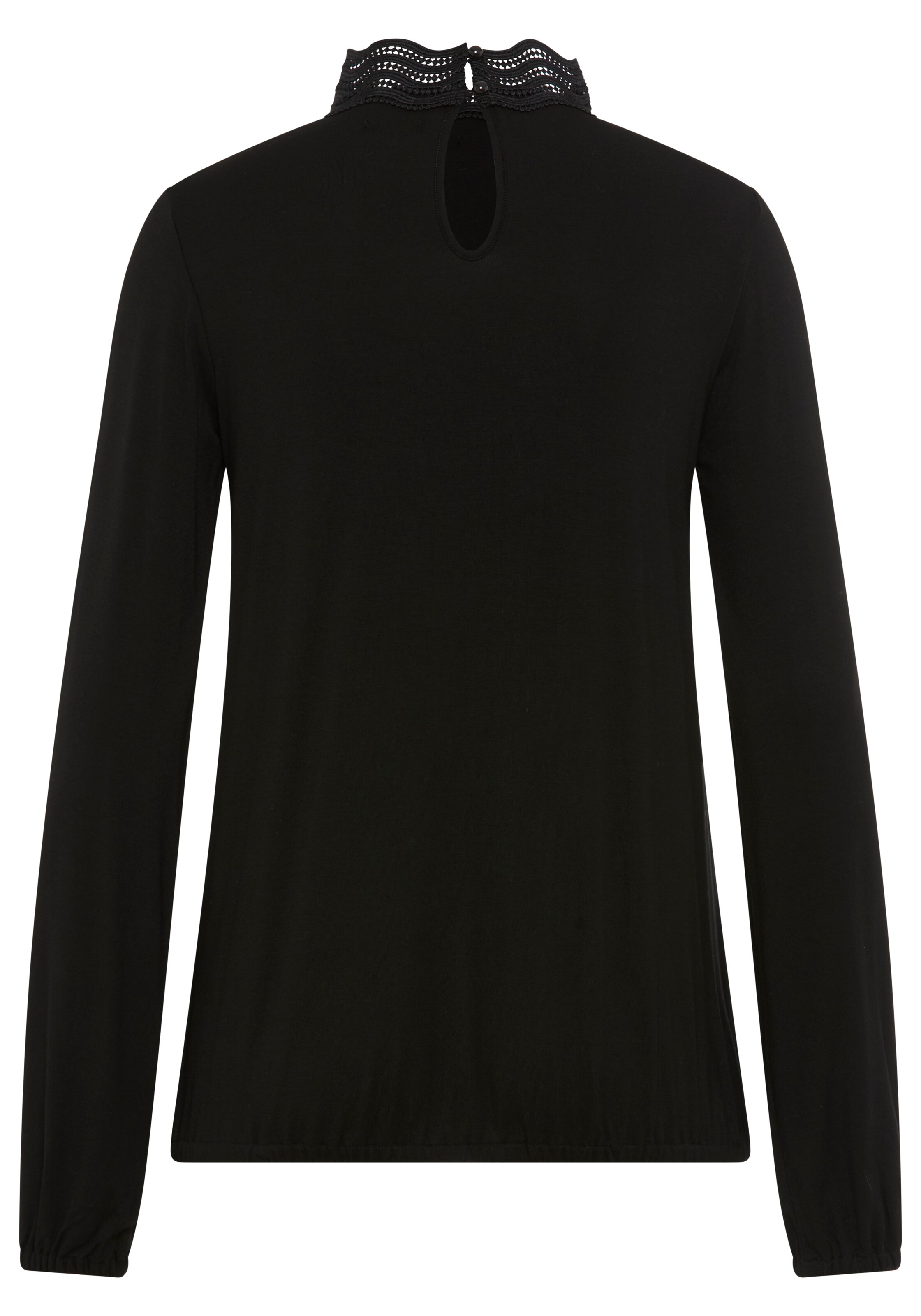 LAURA SCOTT Shirt in Black