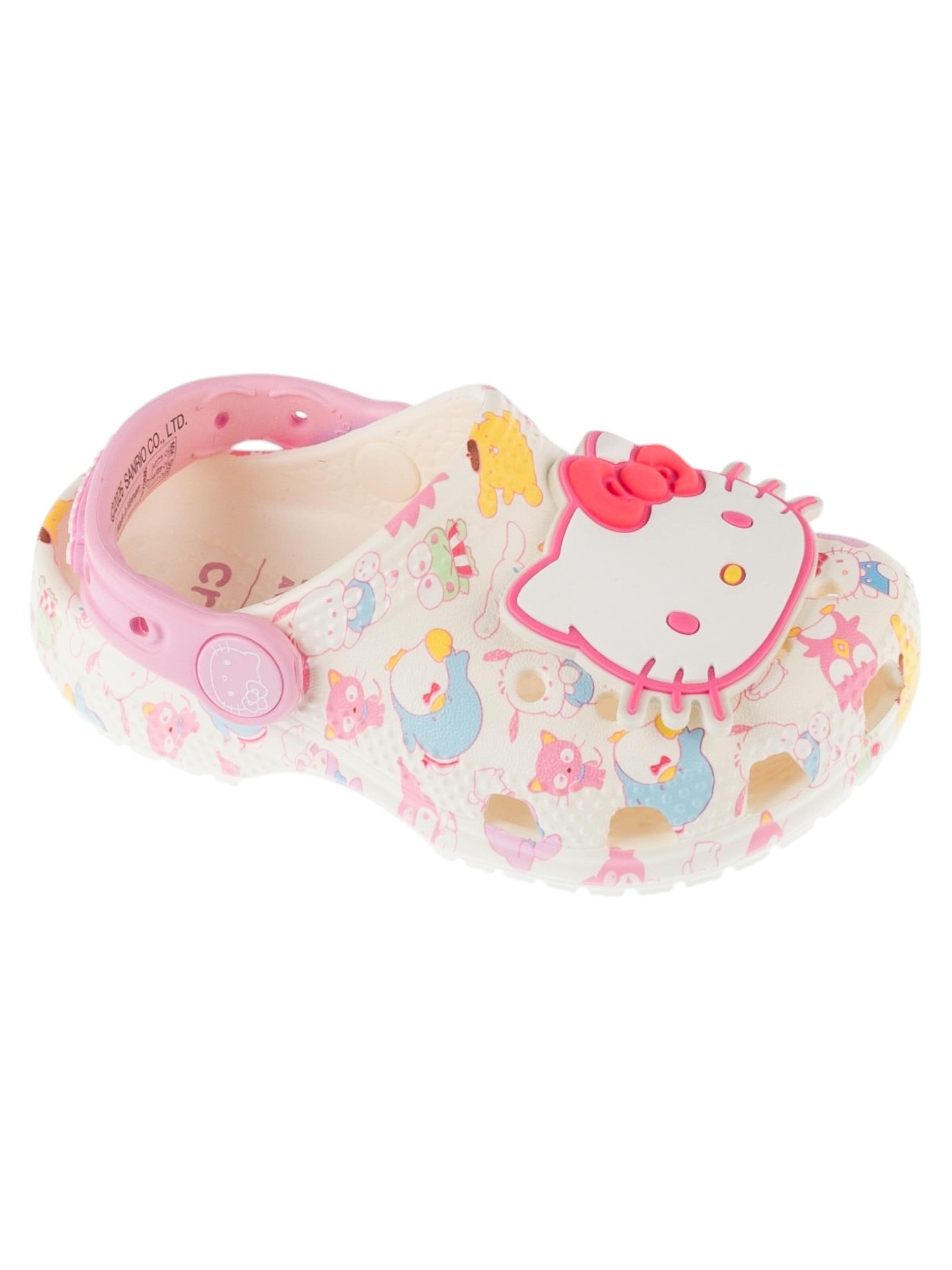 Crocs Sandal 'Classic Hello Kitty Clog T' in Mixed colours: front