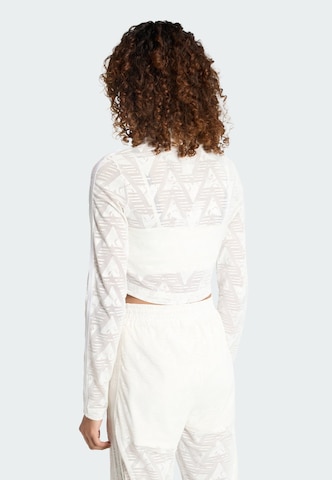 ADIDAS ORIGINALS Gebreid vest 'Firebird Classic' in Wit