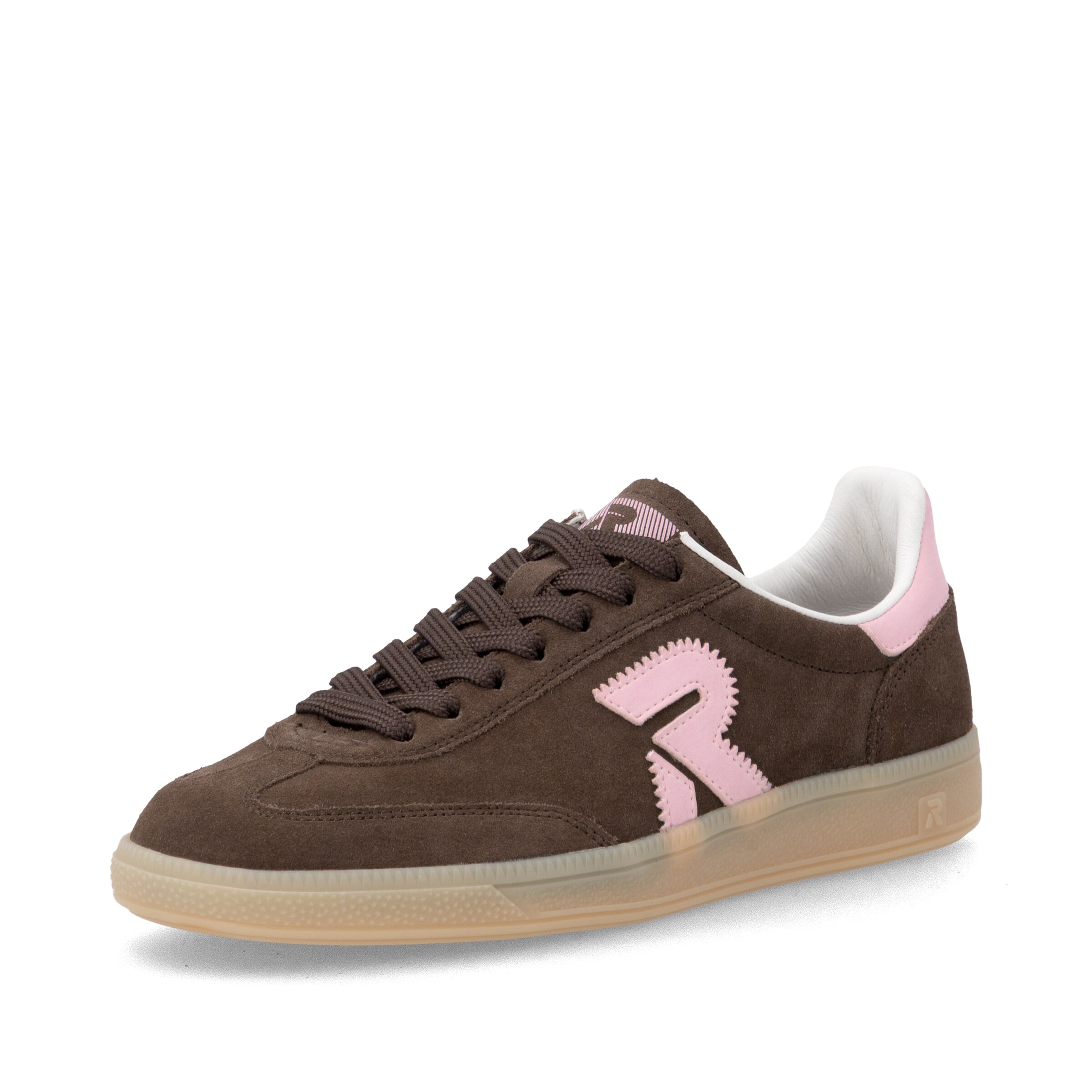 Baskets basses 'San Diego' Rieker Sport en marron : devant
