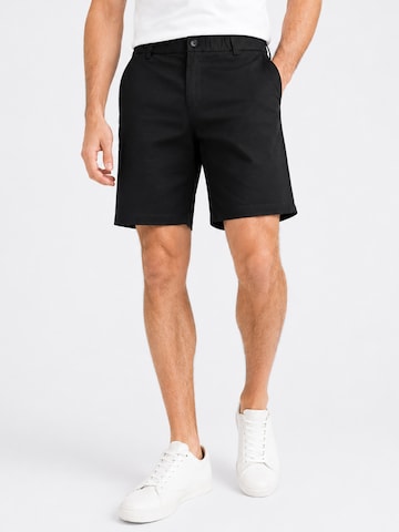 ALLTHEMEN Regular Pants 'Laune' in Black