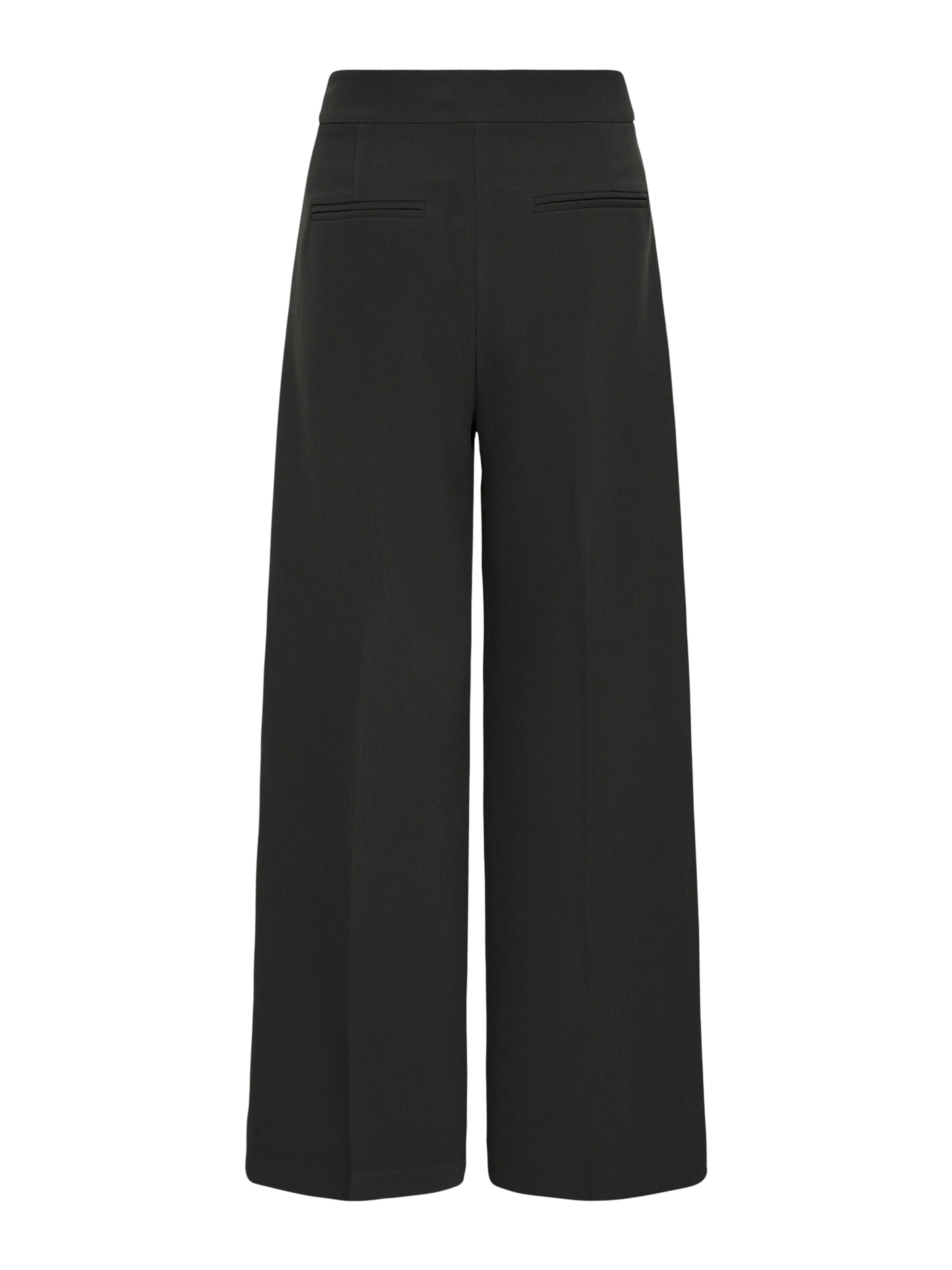 b.young Wide leg Pleated Pants 'BYDENOA' in Black