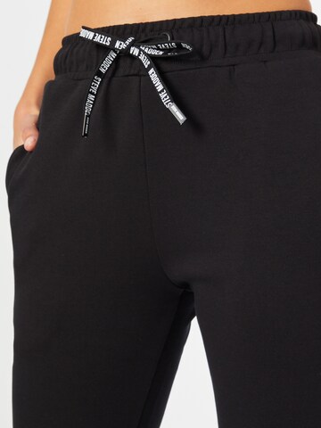 STEVE MADDEN Slim fit Trousers 'IRUN' in Black