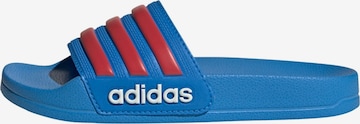 ADIDAS PERFORMANCE Pantolette 'Adilette' in Blau: Vorderseite