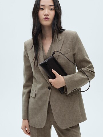 MANGO Blazers 'Liam' in Groen: voorkant
