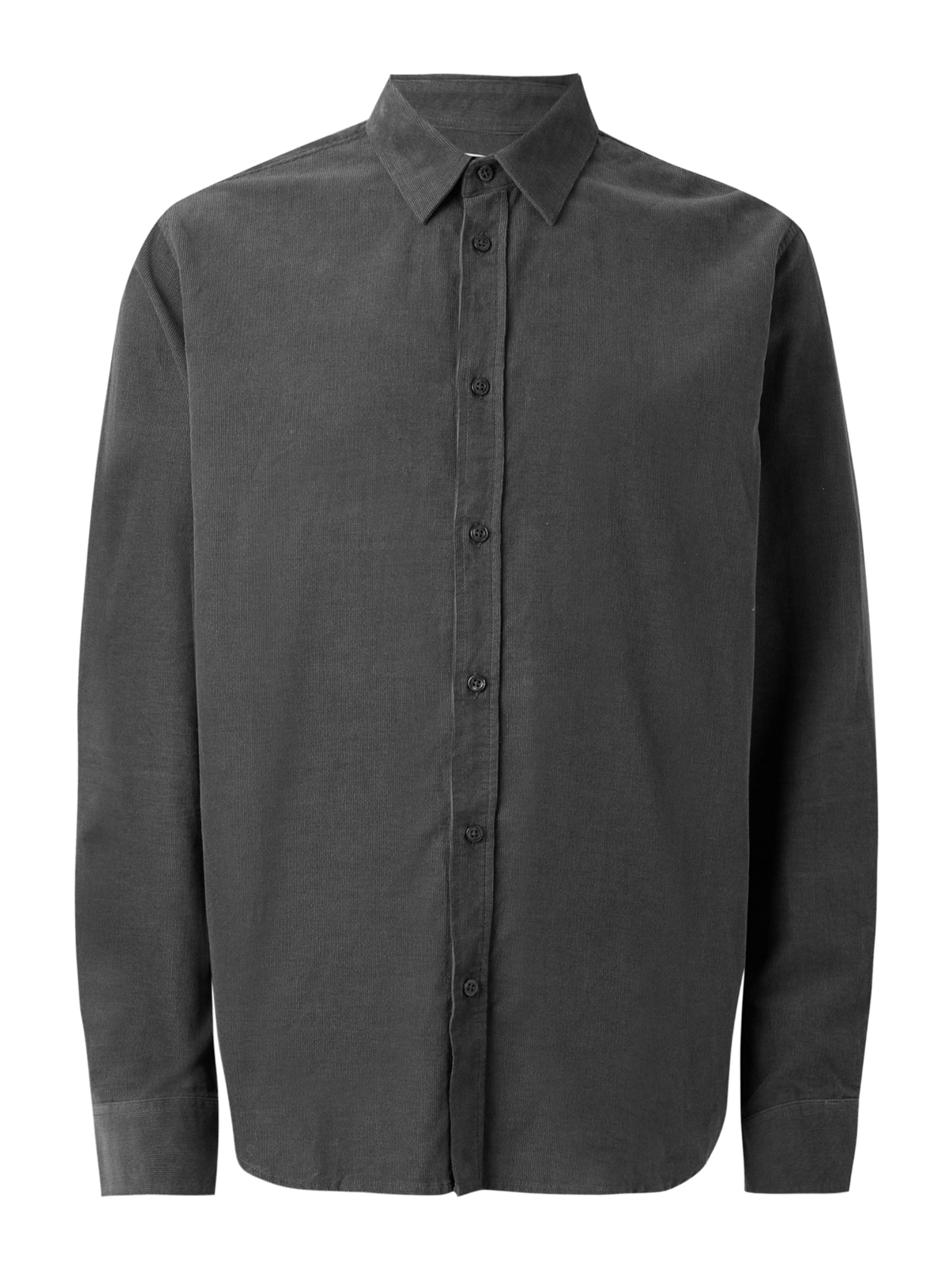 Samsøe Samsøe Regular fit Button Up Shirt 'Saliam NX' in Black: front