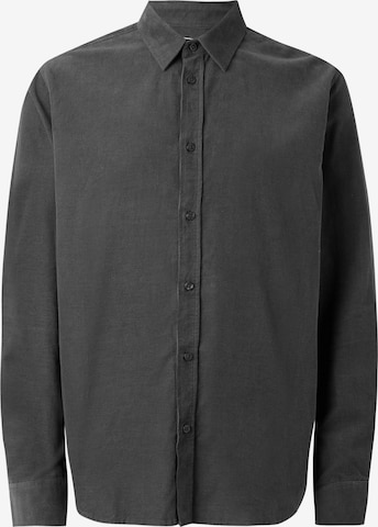 Samsøe Samsøe Regularny krój Koszula 'Saliam NX' w kolorze czarny: przód