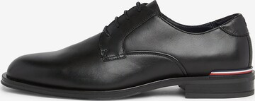 TOMMY HILFIGER Lace-up shoe in Black: front