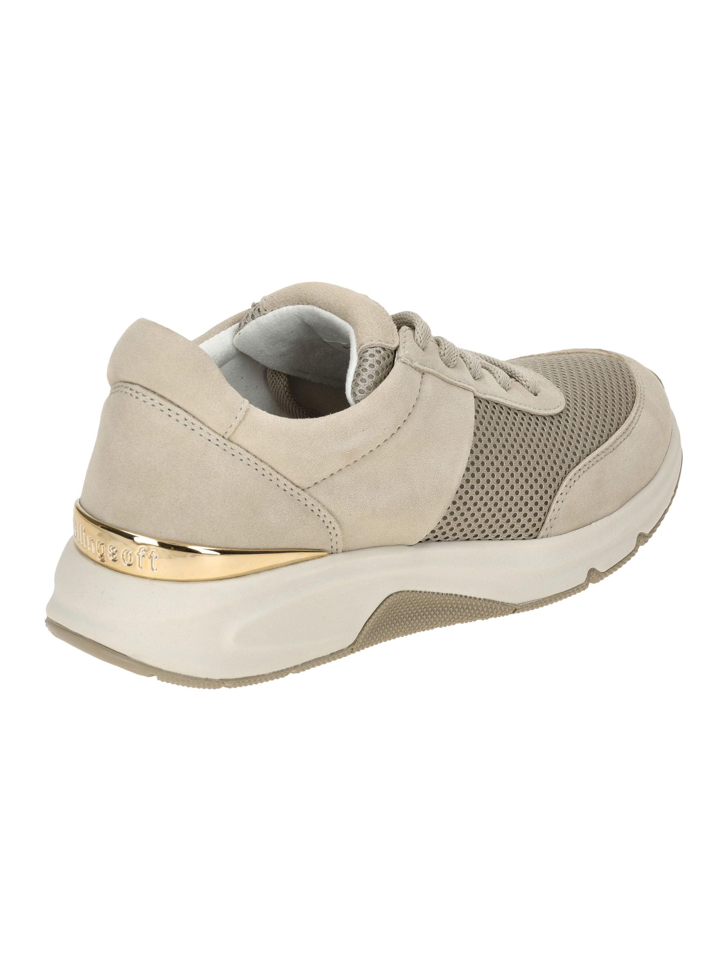 GABOR Schnürschuh 'Gabor RollingSoft Schuhe beige gold 86.897.33'‌‌‌‌‌‌‌‌ in Beige