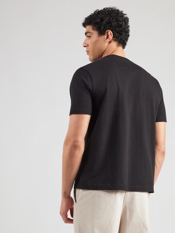 La Martina - Camiseta en negro: atrás