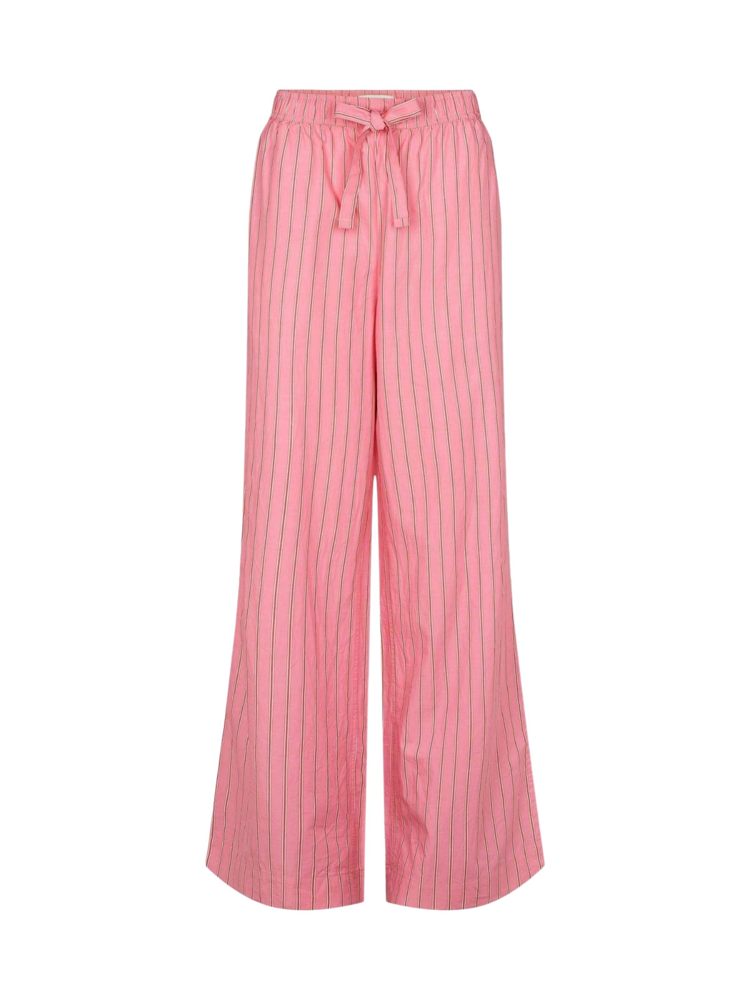 U.S. POLO ASSN. Normální Kalhoty ' Mira Striped ' – pink: přední strana