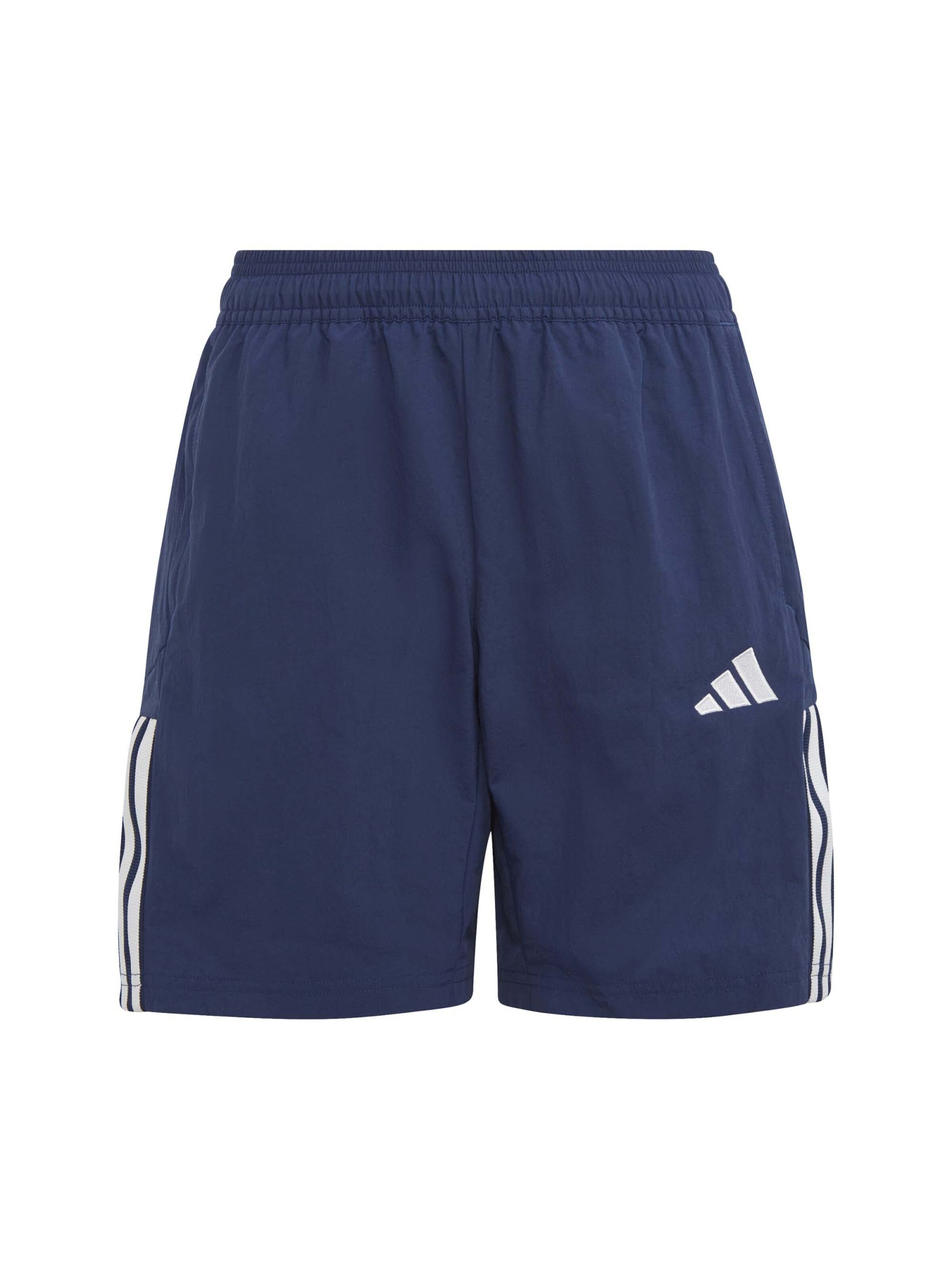 ADIDAS SPORTSWEAR Loosefit Sportshorts 'Tiro 23 Competition Downtime' in Blau: Vorderseite
