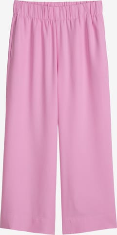 Wide Leg Pantalon Marc O'Polo DENIM en rose : devant