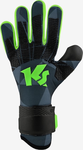 KEEPERsport Sporthandschuhe 'Varan8 Champ NC Demon' in Schwarz: Vorderseite