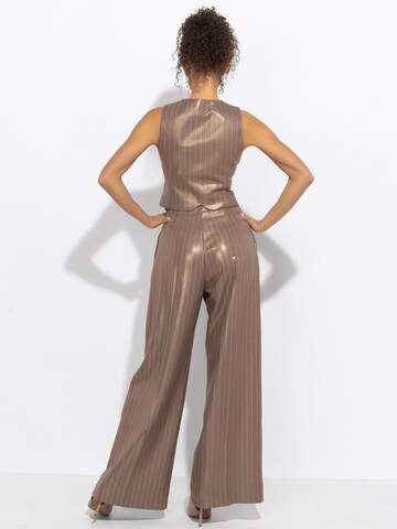 JIORO Suit Vest 'ESSENTIALS' in Beige