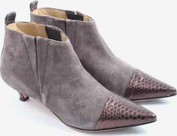 OXITALY Dress Boots in 35 in Grey: front