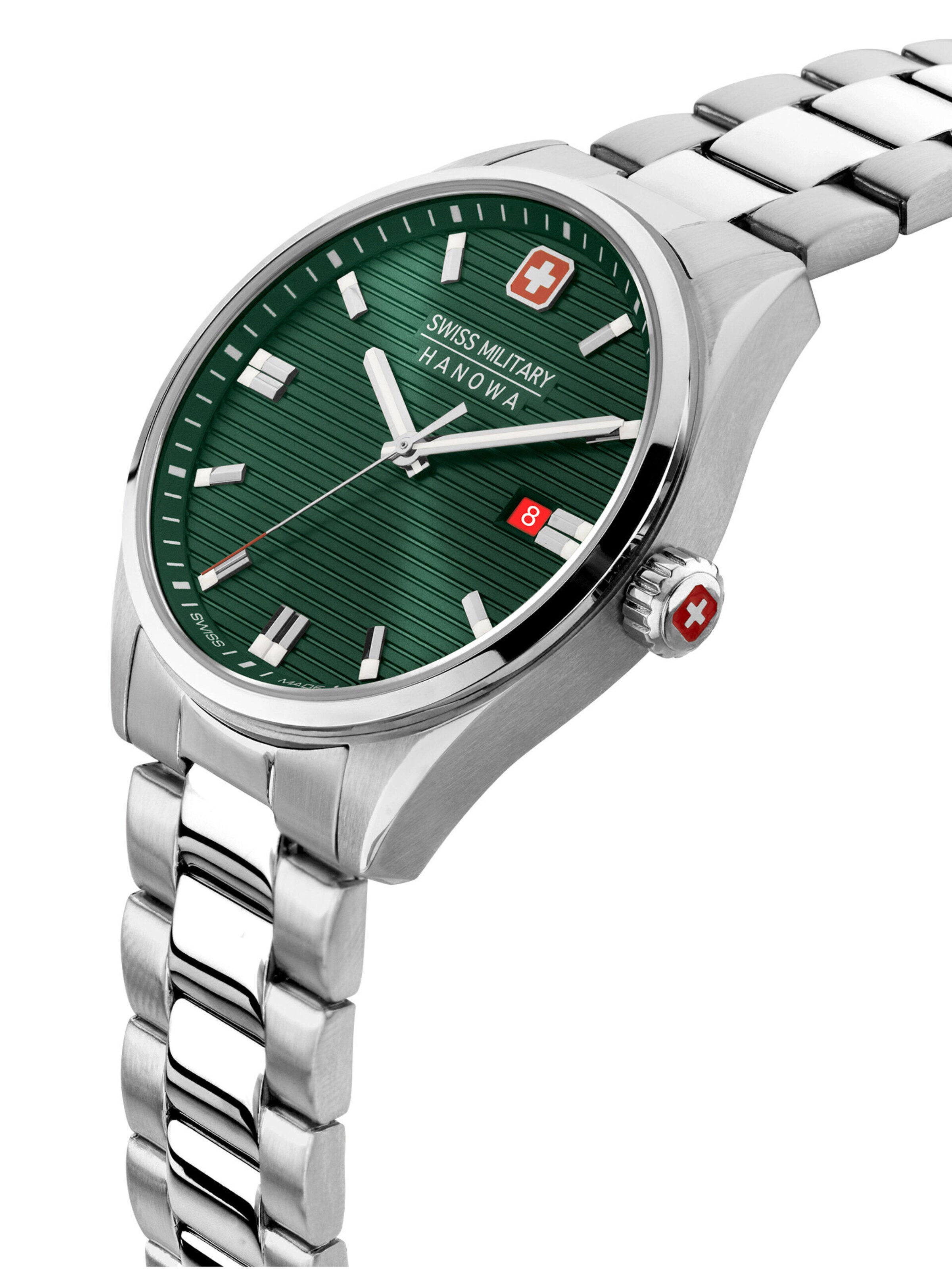 SWISS MILITARY HANOWA Uhr 'Roadrunner' in Silber