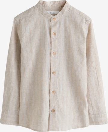 Cămașă de la Next pe bej: față
