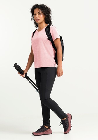JACK WOLFSKIN Performance Shirt in Pink