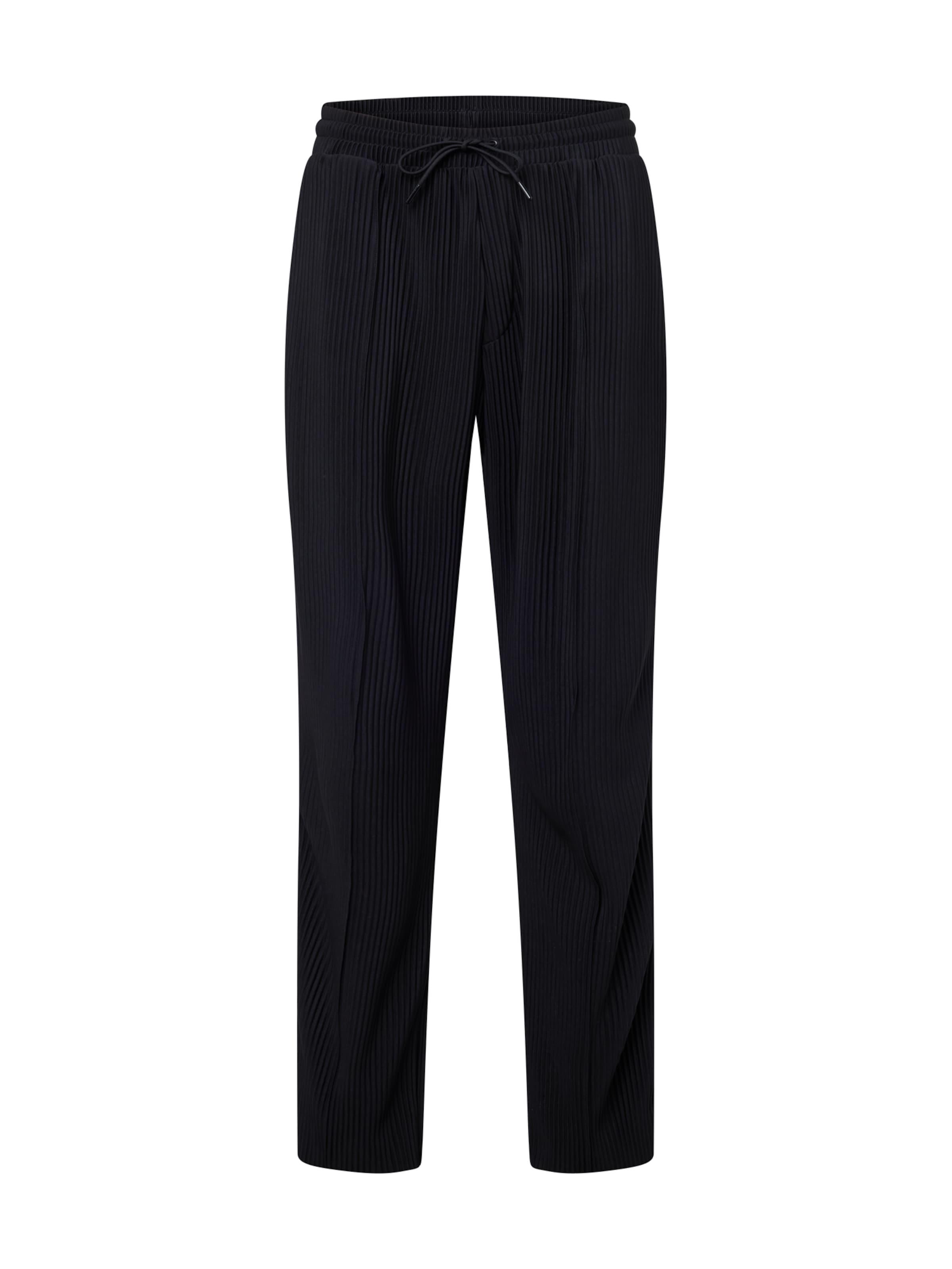 HUGO Szabványos Nadrág 'Dicorpan' - fekete: elől