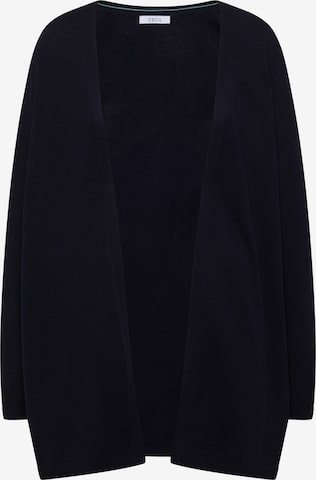 CECIL Offener Cardigan in langer Passform in Blau: Vorderseite